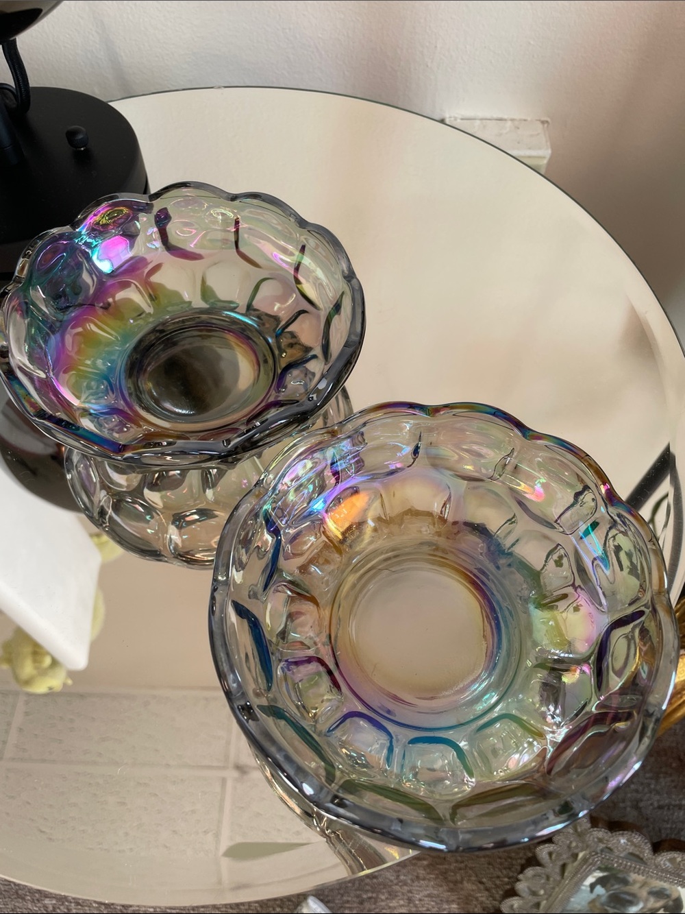 Federal Glass "Yorktown" (also known as Colonial) small dessert or berry bowls - Picture 4 of 6